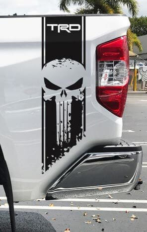 Toyota TRD Tundra Stripes 4X4 sport 2 decalcomania adesivi in ​​vinile coppia decalcomanie
