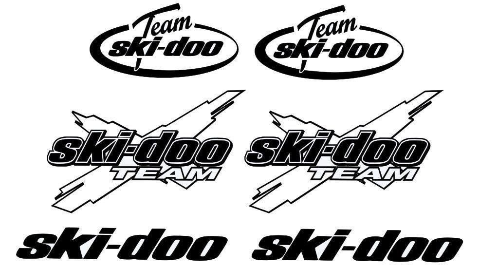 Emblema della decalcomania dell'autoadesivo Brp Ski-doo Summit Team X