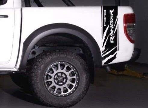 FORD RANGER Wildtrak logo lato letto striscia grafica decalcomania adesivo portellone 06-18