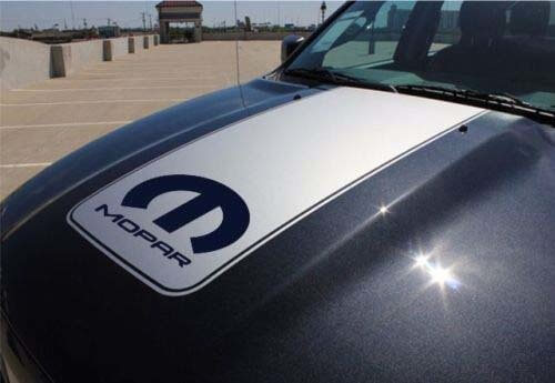 Dodge RAM 1500 2500 3500 MOPAR grafica adesiva in vinile con cappuccio