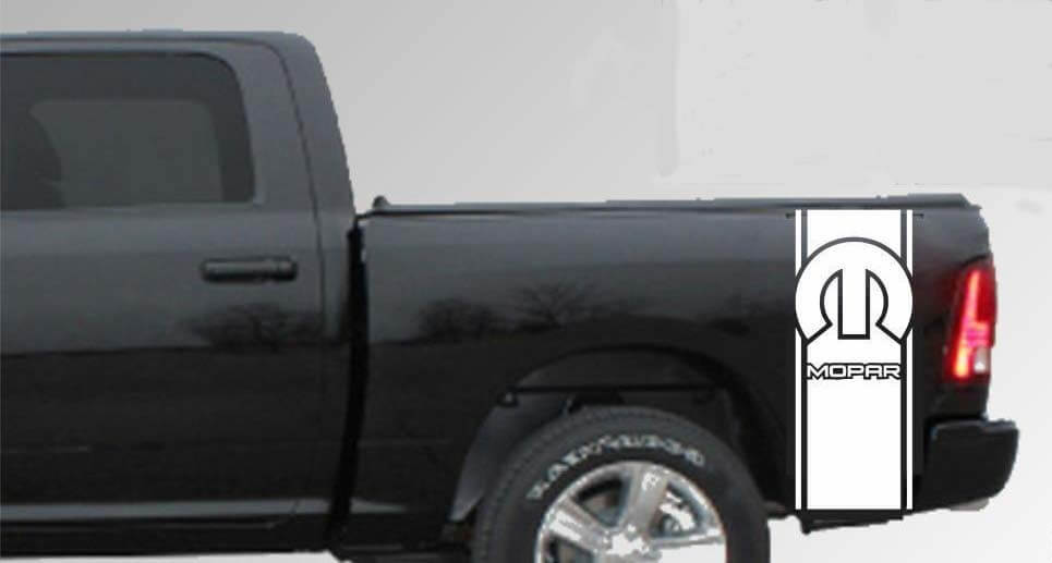 Dodge Ram 1500 2500 3500 Truck Bed Stripe Vinyl Decal Sticker Hemi 4x4 Mopar