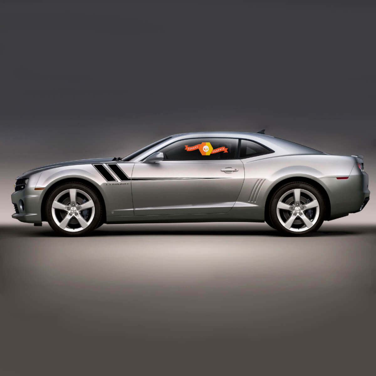 2010 2011 2012 2013 2014 2015 Chevy Camaro parafango laterale Rally strisce adesivi decalcomanie
