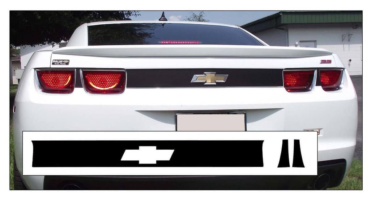 Adesivo in vinile striscia accento posteriore per Chevrolet Camaro 2010-2013