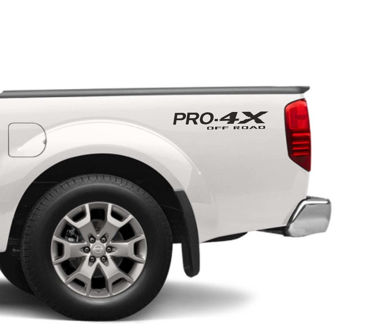2X Nissan Frontier Pro-4X Vinile Adesivi su entrambi i lati Decalcomanie 4 x 4 Grafica nismo