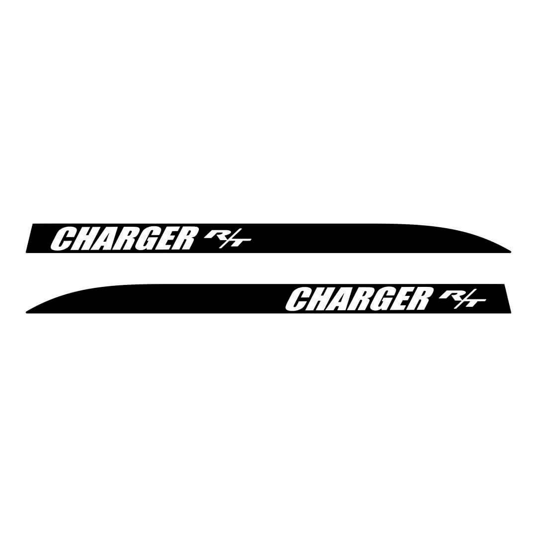Adesivo in vinile striscia posteriore R/T per Dodge Charger 2006-2010