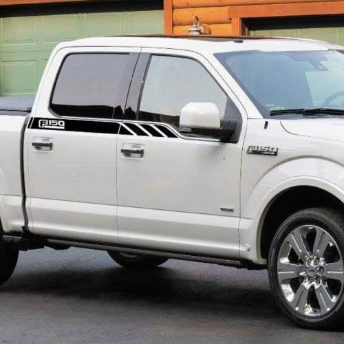 Kit di Adesivi in Vinile Strisce Laterali MK13 per Musclecar F-150 2015-2018