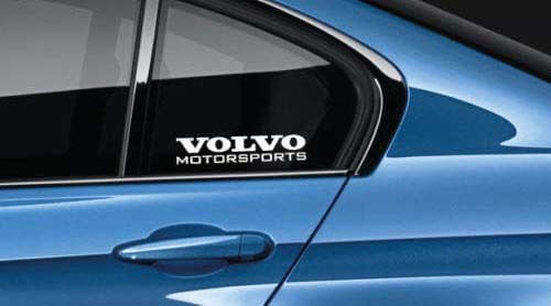 Adesivo in Vinile per Finestrino Laterale Volvo Motorsport per Volvo