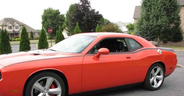 2008 e oltre Dodge Challenger gessato bodyline kit strisce laterali