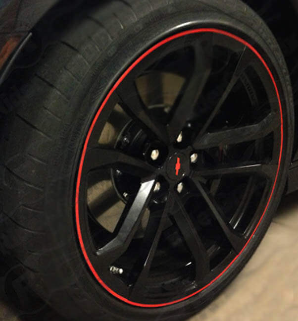 Kit di adesivi vinilici per cerchi da 19" e 20" per Chevrolet Camaro 2010+