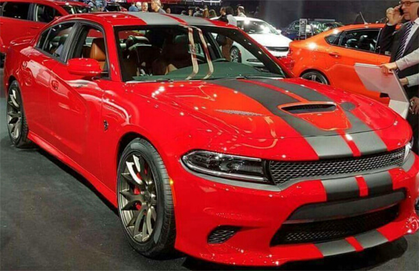 Kit decalcomania per adesivi a strisce di rally in stile srt per il 2015 e il caricatore Dodge Up Dodge
