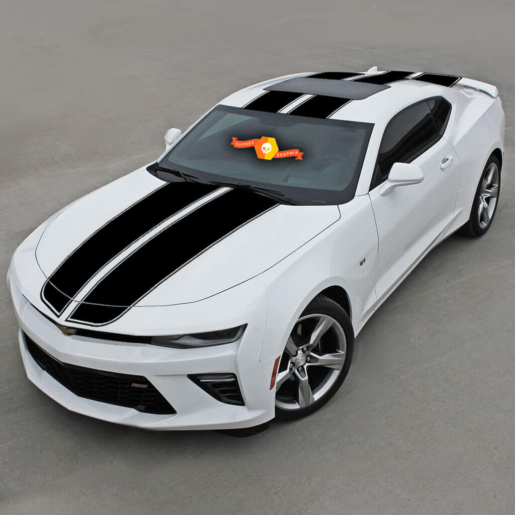Chevrolet Camaro 2016- 2018 Top Rally Sport Stripes con tetto
