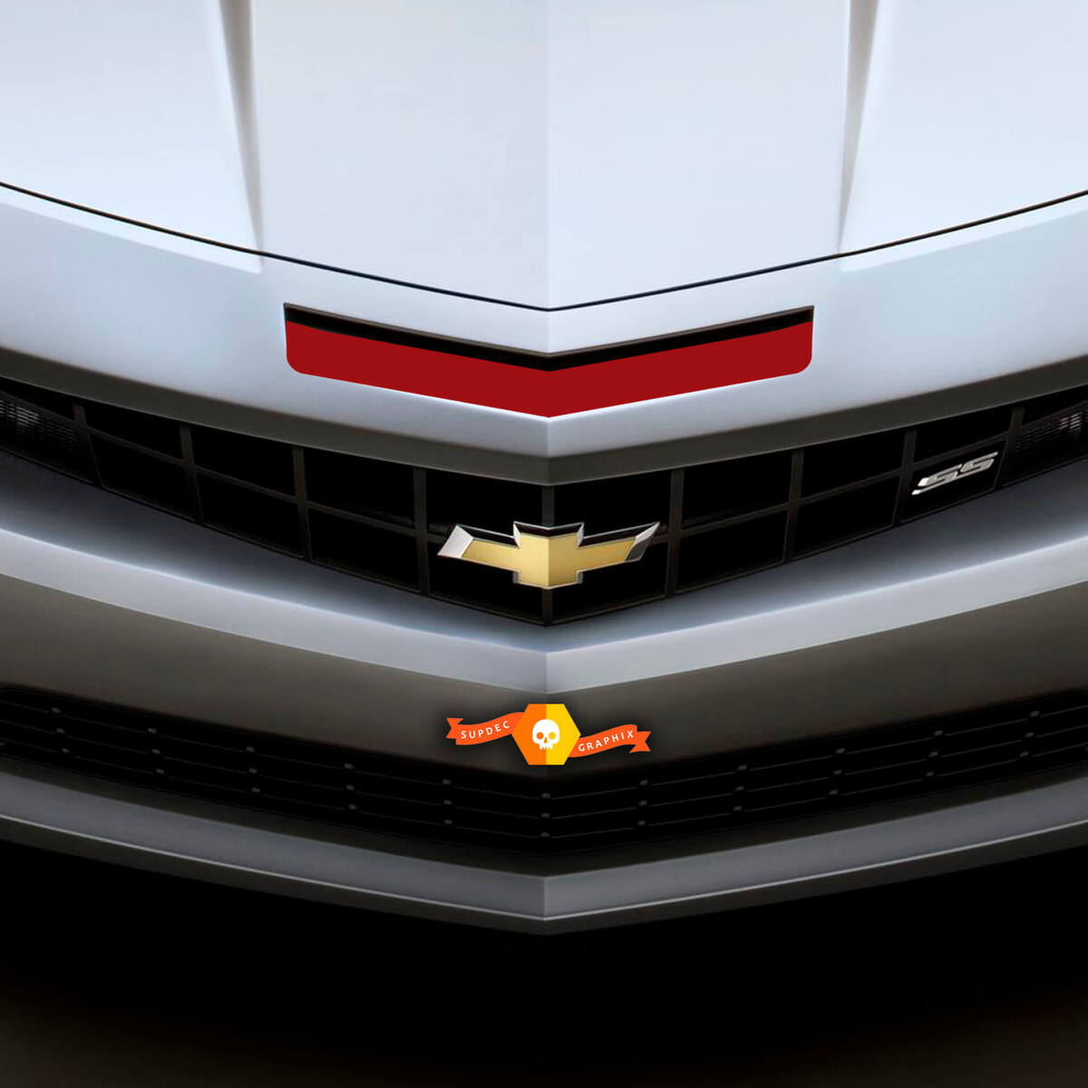 Chevrolet Camaro 2010-2013 Ss Mail Slot Vent Insert Stripe Vinile Adesivo Decalcomania
