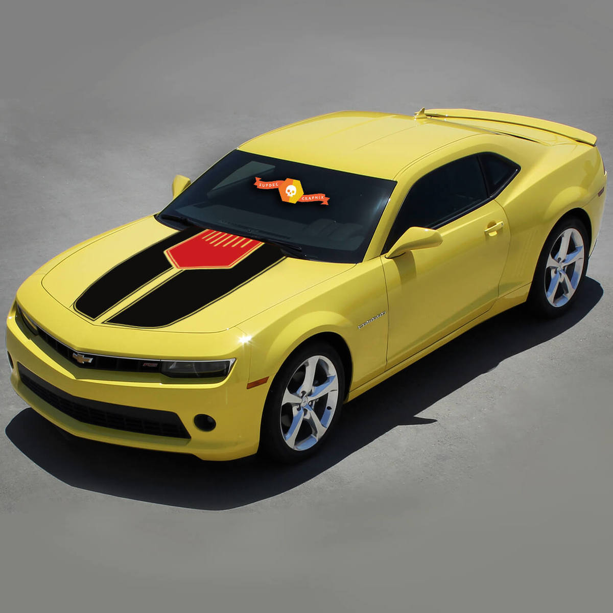 Chevrolet Camaro 2010-2015 Accento a due toni 2 colori