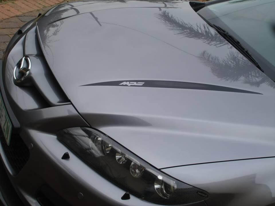 Kit Adesivo in Vinile per Cofano con Strisce Sottili MPS per Mazda 6
