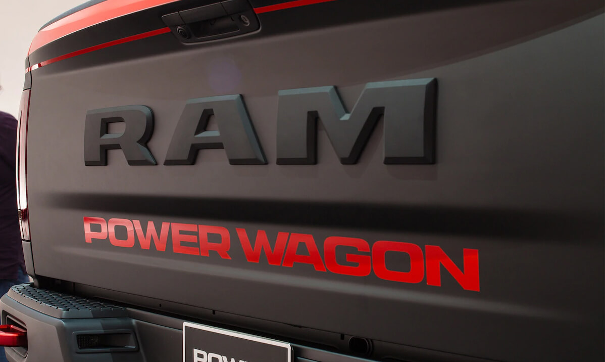 Adesivo in Vinile per Portellone Power Wagon per Dodge Ram 1500 2010-2018
