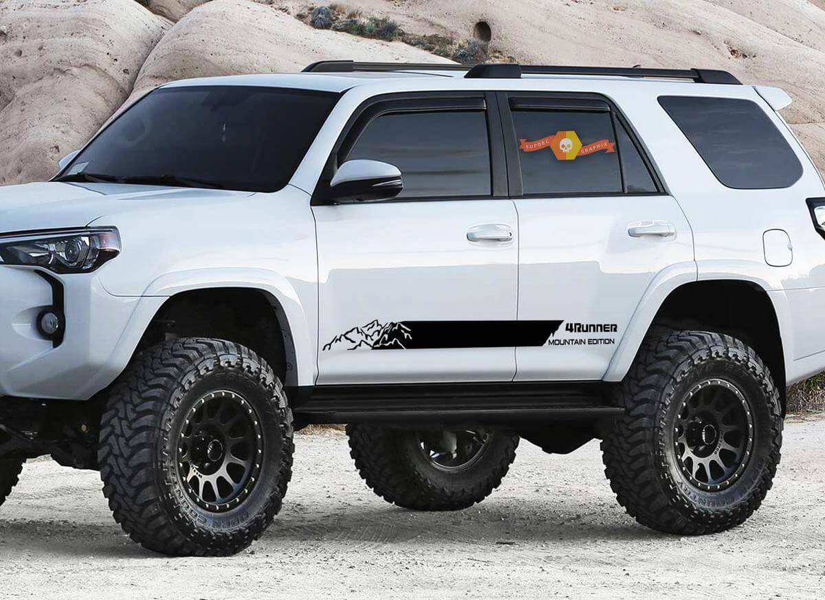 Kit Adesivi in Vinile Strisce Laterali Edizione Mountain per Toyota 4Runner