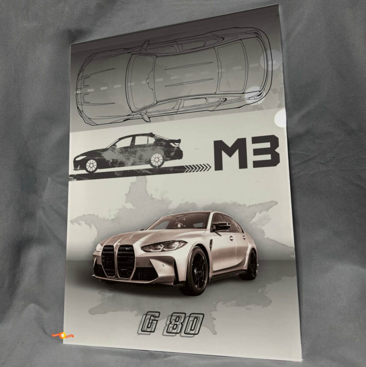 Pannello Artistico da Parete in Acrilico Lucido Personalizzato M3 G80 per appassionati BMW