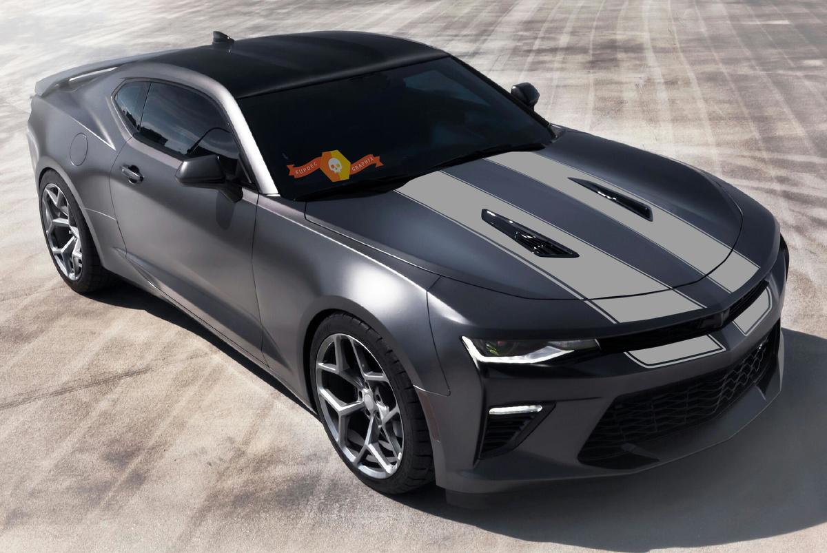 Camaro Pin Stripe Rally Adesivi in ​​vinile Decalcomanie Racing Stripes SS RS Convertible 2016-2018
