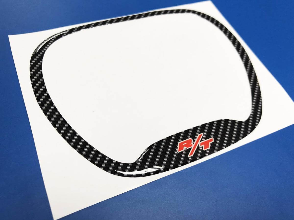 Anello decorativo bombato per volante R/T per Dodge Challenger e Charger