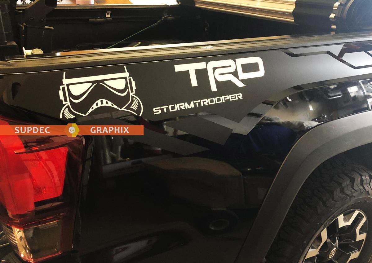 TRD 4x4 Off Road Stormtrooper Edition Decalcomania del vinile