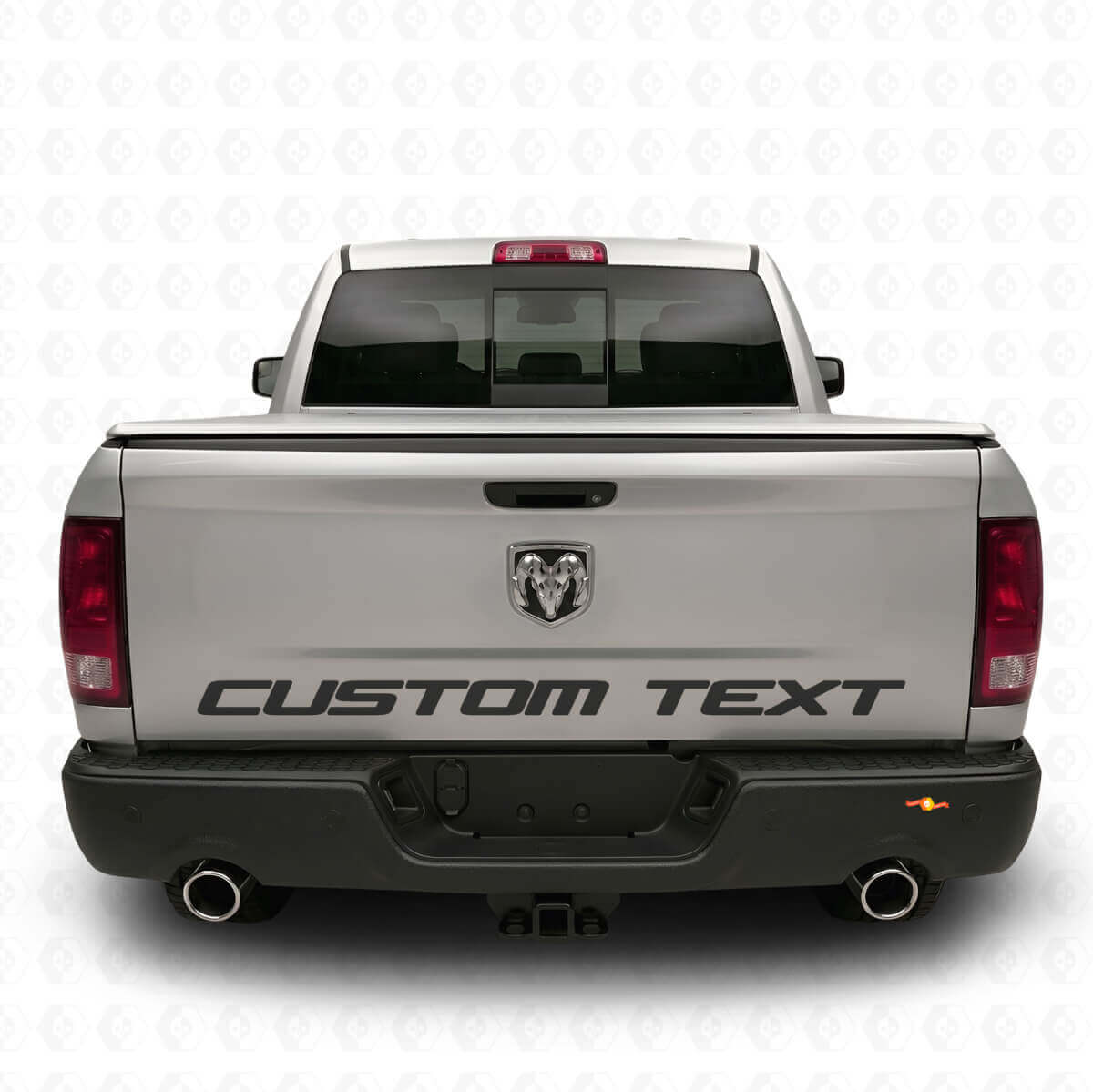 Adesivo Vinilico Personalizzato per Fianco e Portellone per Dodge Ram Power Wagon