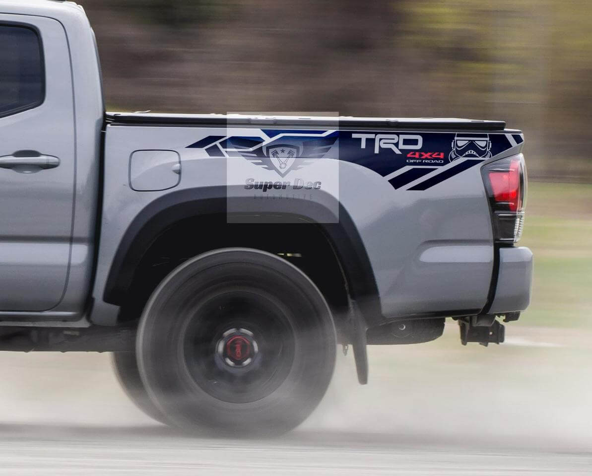 Adesivo in Vinile TRD 4x4 Stormtrooper per Fiancata Toyota Tundra 2013-2020