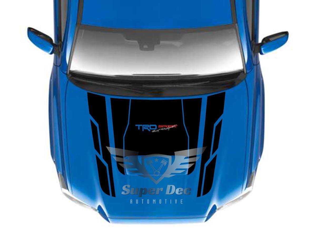 Adesivo in Vinile Cofano TRD Sport Racing Development per Toyota Tacoma 2016-2020
