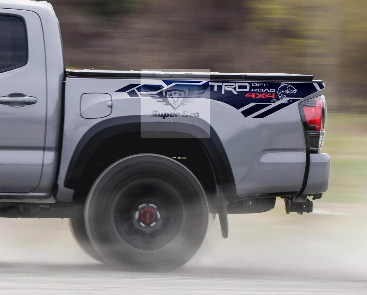 Adesivo in Vinile per Fiancata TRD Trout Edition per Toyota Tundra 2013-2020
