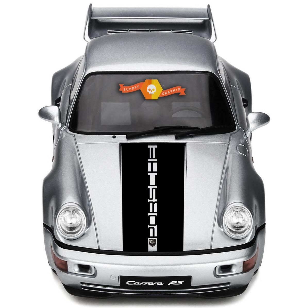 Adesivo decalcomania centrale a strisce centrale Porsche 911