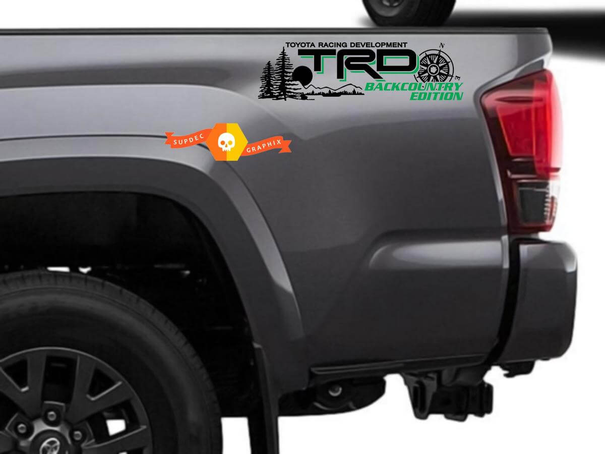 Adesivi Con Grafiche Foresta TRD Compass per Toyota Tacoma 2016-2020