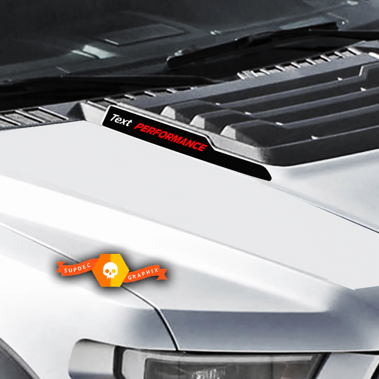 Adesivo in Vinile Performance Cofano Coppia per Camion Ford