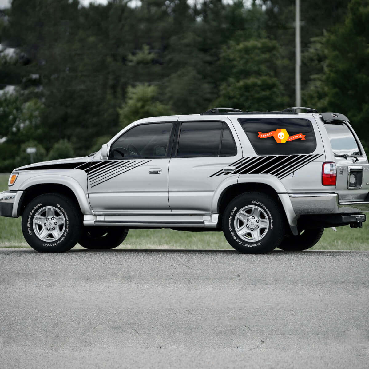 Vintage Style 1996 - 2002 toyota sr5 decalcomania grafica adesivo 4Runner Side Decalcomanie in vinile Adesivi per Toyota 4Runner TRD
