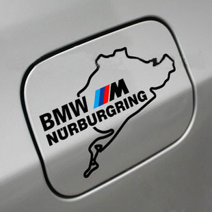 Adesivo adesivo per portello del serbatoio carburante BMW M NURBURGRING M3 M5 M6 328
