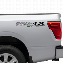 Coppia di adesivi laterali in vinile PRO-4X Off Road per Nissan Titan_3