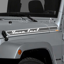 Kit Adesivi in Vinile con Strisce Laterali Personalizzate per Cofano per Jeep Wrangler_3