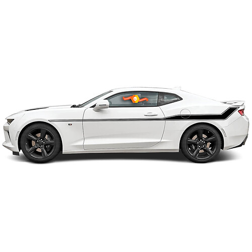 2014 2015 Chevy Camaro Side Hockey Stick Rally Bodyline Stripes Adesivi Decalcomanie Sport
