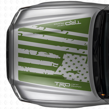 Adesivo in Vinile con Bandiera USA Stile TRD per Cofano Toyota Tacoma 2016-21_3