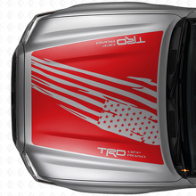 Adesivo in Vinile Distressed Bandiera USA Stile TRD per Cofano Toyota Tacoma 2016-21_4