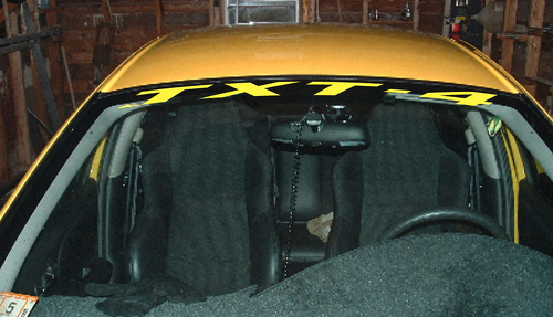 Adesivi Personalizzati per Parabrezza #1 per Dodge Challenger