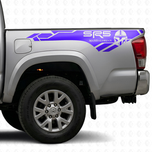 Adesivi Vinile Laterali Posteriori Stile Mandaloriano SR5 per Toyota Tacoma_2