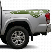 Adesivi Vinile Laterali Posteriori Stile Mandaloriano SR5 per Toyota Tacoma_3