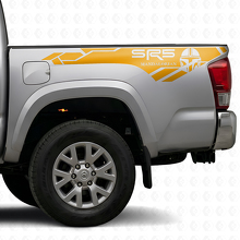 Adesivi Vinile Laterali Posteriori Stile Mandaloriano SR5 per Toyota Tacoma_4