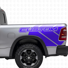 Dodge Ram Rebel Grunge Logo camion letto adesivo in vinile decalcomania grafica
_2