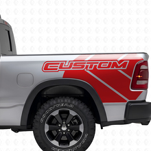 Dodge Ram Rebel Grunge Logo camion letto adesivo in vinile decalcomania grafica
_4