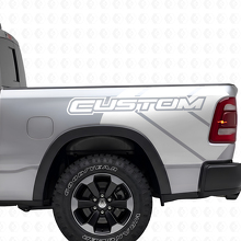 Dodge Ram Rebel Grunge Logo camion letto adesivo in vinile decalcomania grafica
_5