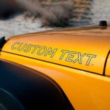 Kit di Adesivi Personalizzati con Contorno per Cofano per Jeep Wrangler_3