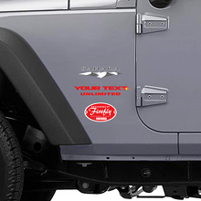 Adesivo Laterale Personalizzato Sahara per Jeep Wrangler Unlimited_2