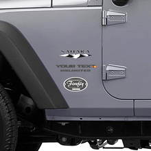 Adesivo Laterale Personalizzato Sahara per Jeep Wrangler Unlimited_3