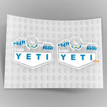 Set di adesivi in vinile Edizione Yeti per Jeep Wrangler_2