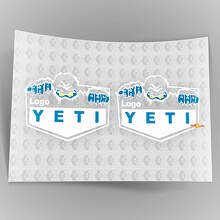 Set di adesivi in vinile Edizione Yeti per Jeep Wrangler_2